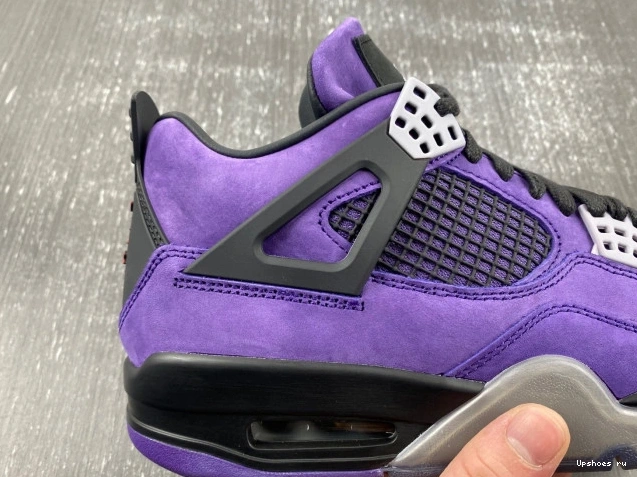 AJ102-100213 JORDAN   4 RETRO PURPLE AIR 1213